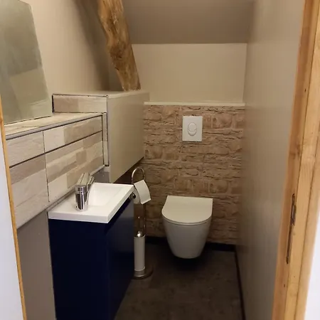 Dans Longere En Pierre A La Campagne 公寓 Saint-Ovin