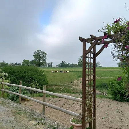 公寓 Dans Longere En Pierre A La Campagne Saint-Ovin