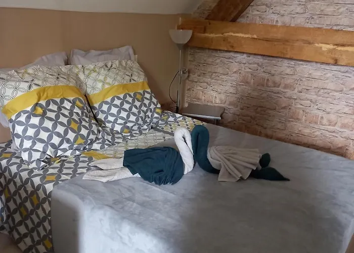 Dans Longere En Pierre A La Campagne *